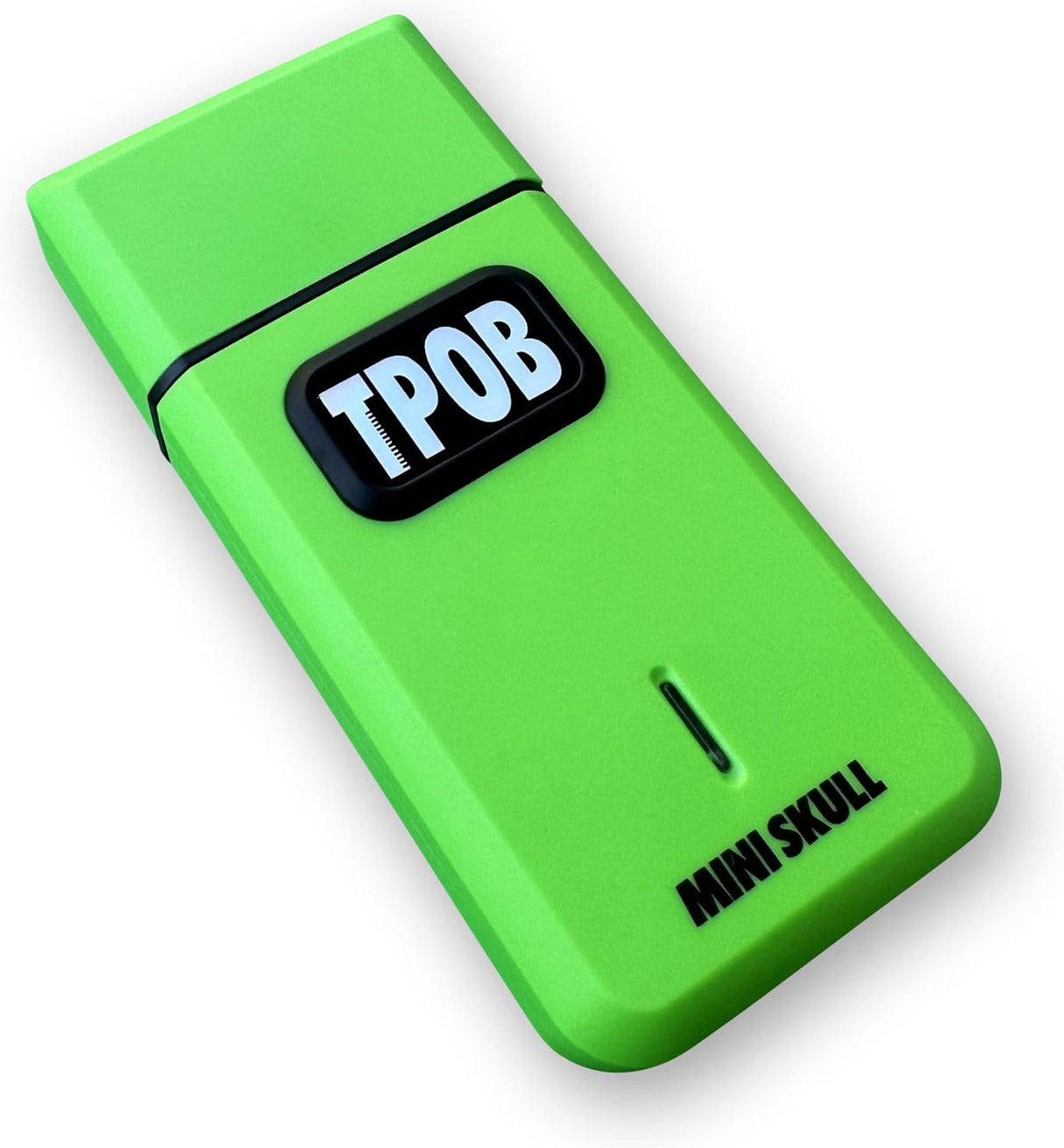 TPOB Mini Skull Single Shaver – Slime Green Pocket Shaver with Turbo 9000 RPM Motor NBHS