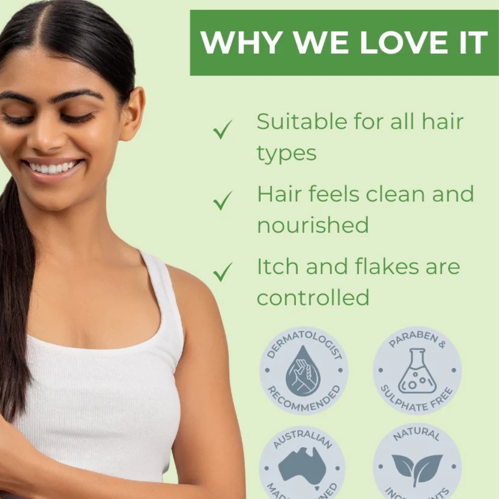 Glorie Anti Dandruff Shampoo And Vit E 500ml