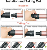 3-in-1 Ceramic Curling Iron Set – Interchangeable Curling Wands for Long-Lasting Curls & Waves NBHS