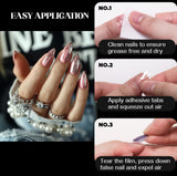600PCS Jolly Snaps Extra Strong Nail Adhesive Tabs – 20 Sheets Press-On Sticky Tabs for Nails NBHS