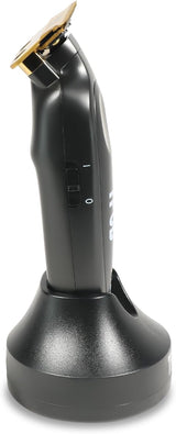 TPOB Black X Trimmer with Charging Stand – Professional Precision Trimmer for Barbers NBHS