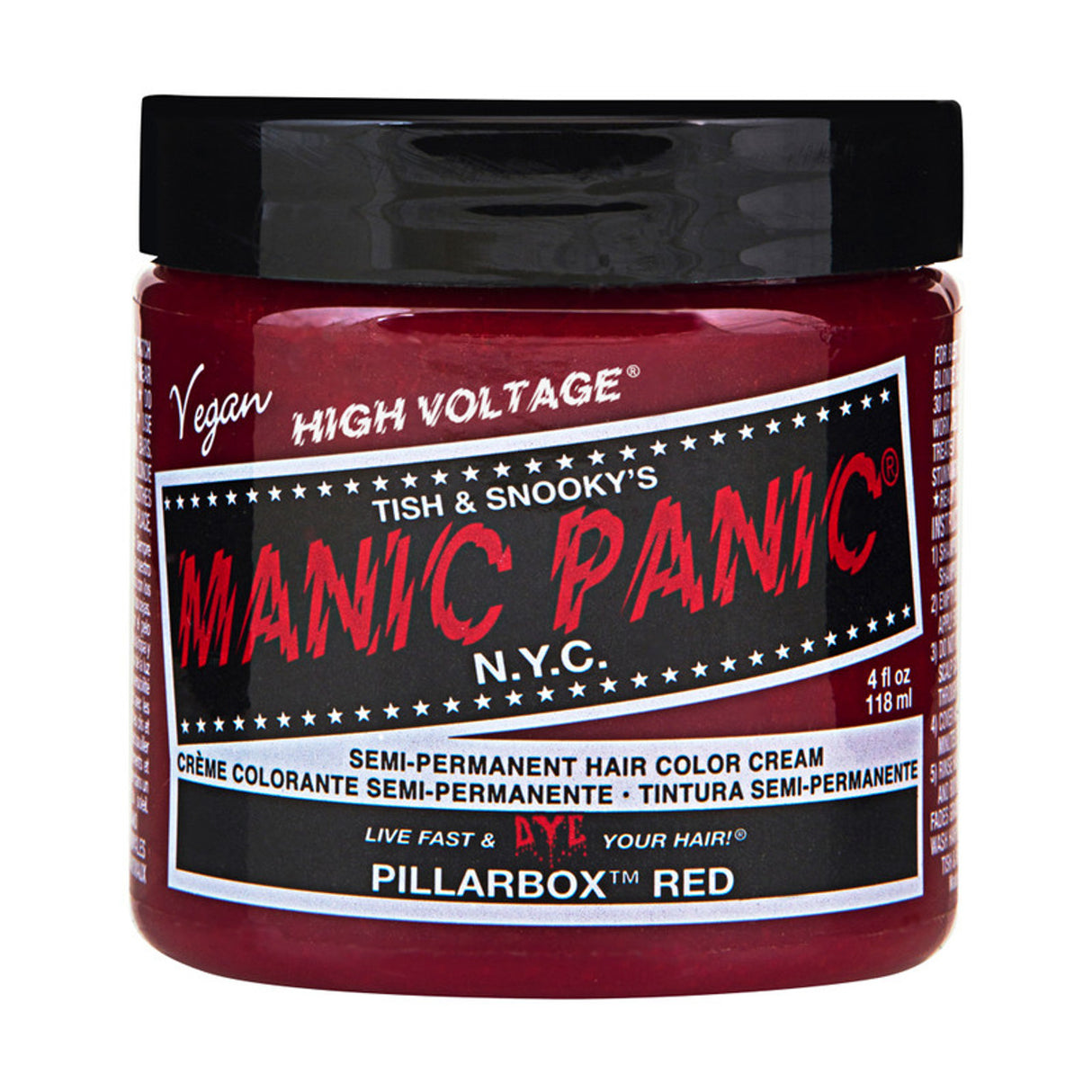 Manic Panic Pillarbox Red Classic Cream 118ml