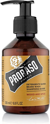 Proraso Beard Wash Wood & Spice 200ml Beard Shampoo