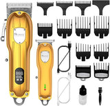 Hair Clippers For Men Professional Beard Trimmer Cordless Hair Cutting Grooming Kit