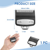 Wahl 1/2 Metal Clipper Guard 1.5mm Black – Guide Comb Attachment