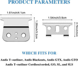 Bestbomg Trimmer Blade for Andis GTX GTO – T-Blade Replacement