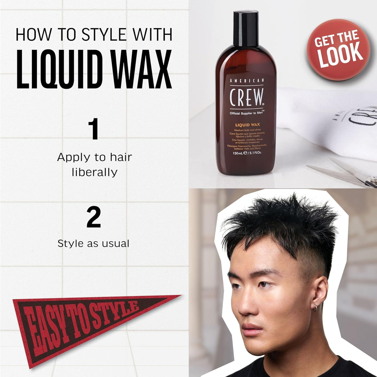 American Crew Liquid Wax – 150ml