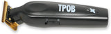 TPOB Black X Trimmer with Charging Stand – Professional Precision Trimmer for Barbers NBHS