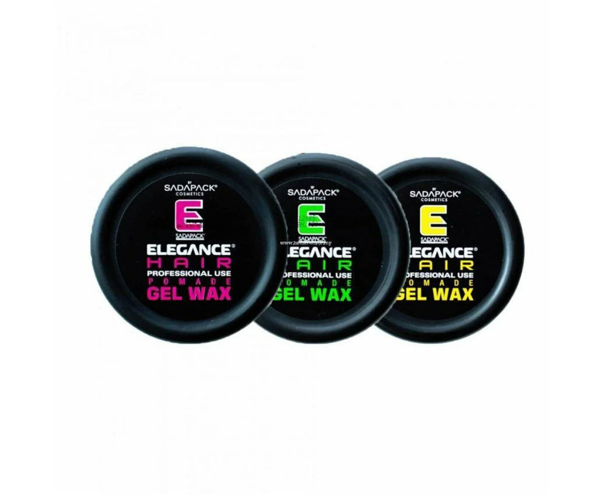 Elegance Hair Gel Wax Transparent Gold Pomade - 140g