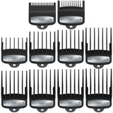 Wahl Premium Guide Combs 10pk – #0.5 to #8 Secure-Fit Clipper Attachments