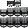 Wahl Premium Guide Combs 10pk – #0.5 to #8 Secure-Fit Clipper Attachments