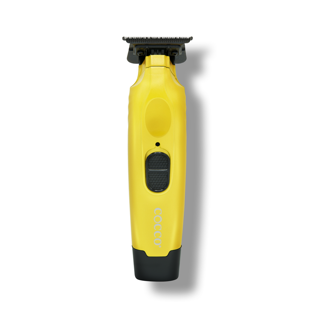 Cocco Hyper Veloce Pro Trimmer – Yellow, DLC Blade, Cordless, Dock Base