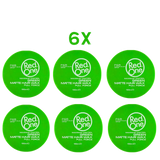 6x RedOne Green Hairstyling Wax full force Red One 150ml