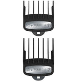 Wahl Premium Guide Combs 10pk – #0.5 to #8 Secure-Fit Clipper Attachments