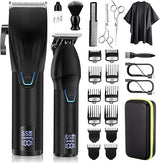 Professional Hair Hair Clippers for Men, Beard Trimmer Grooming Haircut Kit