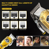 Cordless Affordable Hair Clippers LED Display Waterproof USB Rechargeable