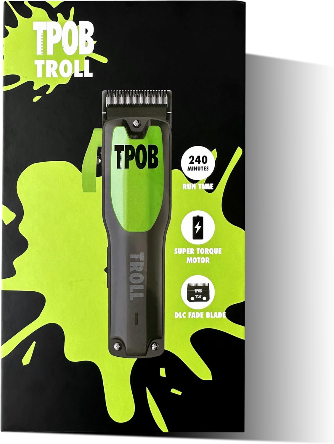 TPOB Troll Professional Barber Clippers Super Torque