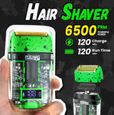 DSP Hair Clipper, Trimmer & Shaver Set with Travel Case – Green Professional Cordless Grooming Kit NBHS
