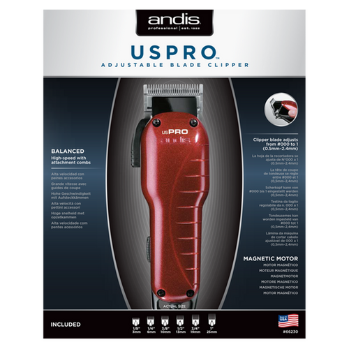 Andis US Pro High Speed Adjustable Blade Clipper