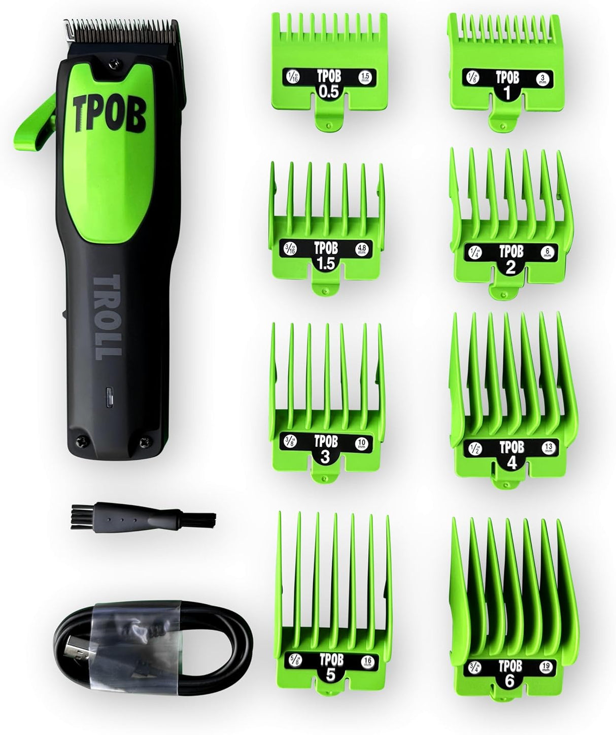 TPOB Troll Professional Barber Clippers Super Torque