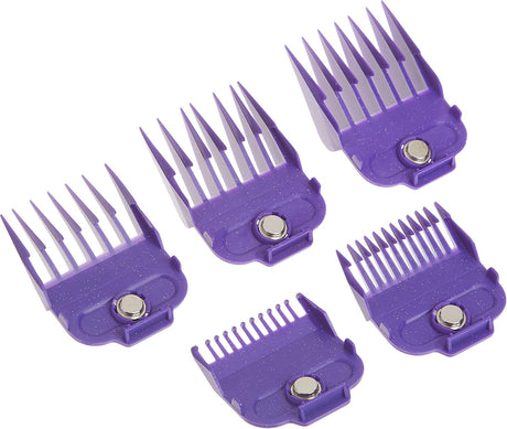 Andis Nano-Silver Magnetic Attachment Universal 5 Piece Comb Set, Small