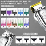 Hair Clippers For Men IPX7 Waterproof Cordless Barber Clipper for Hair Cutting Kit