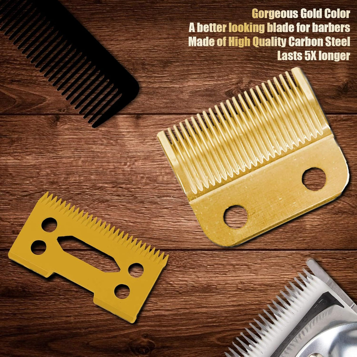 Universal Clipper Taper Blade – Fits Wahl Gamma StyleCraft Clippers