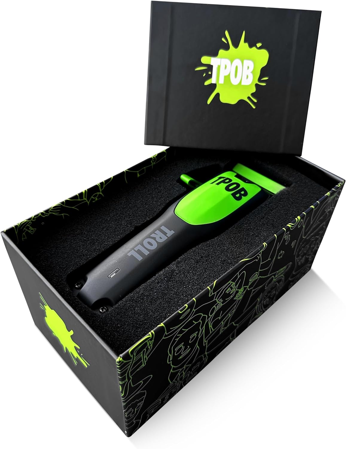 TPOB Troll Professional Barber Clippers Super Torque