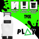 TPOB Play White Hair Trimmer for Men – 7000 RPM with Black Grips NBHS