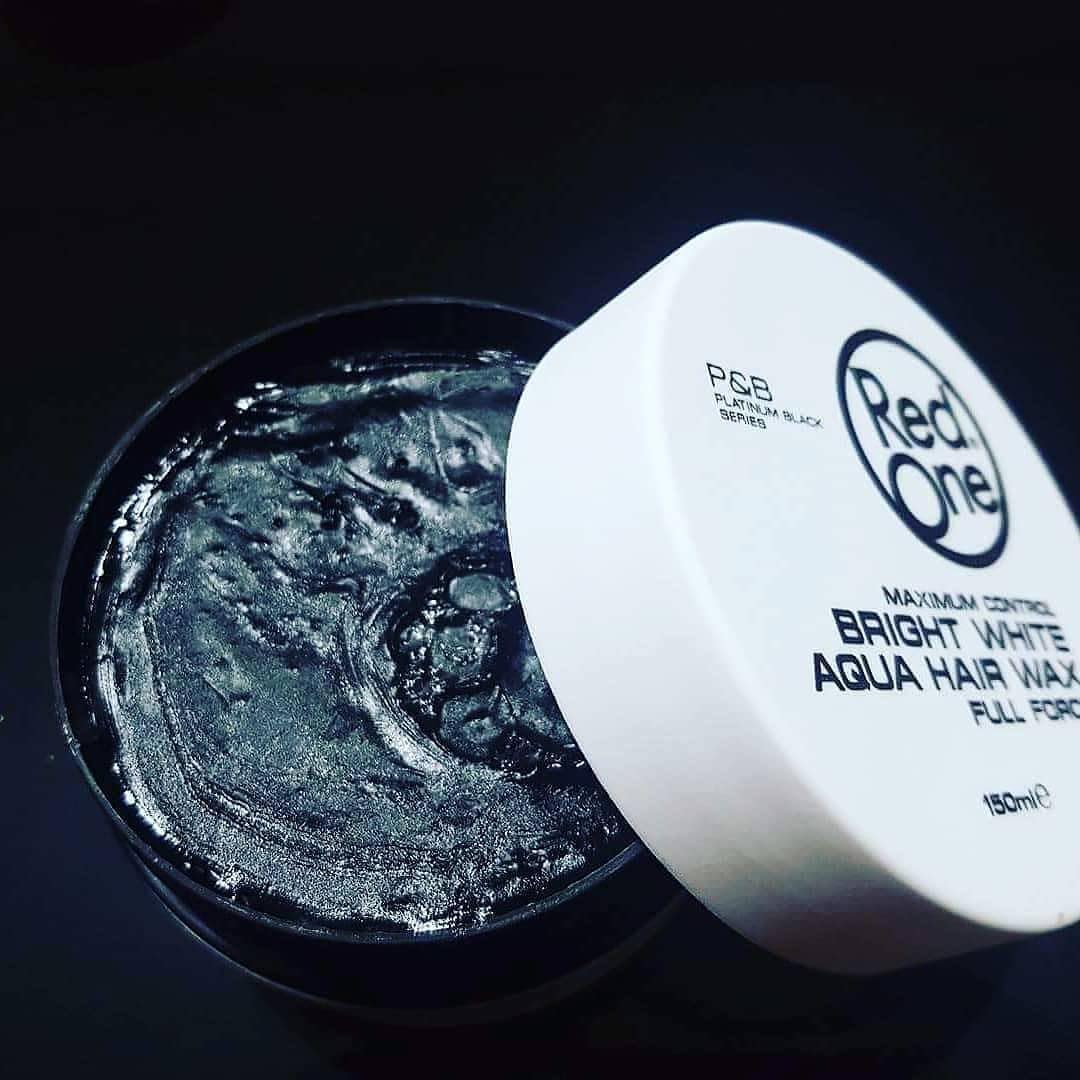 3 x RedOne White Aqua Hair Styling Wax Full Force | 150 ml | Red One Wax