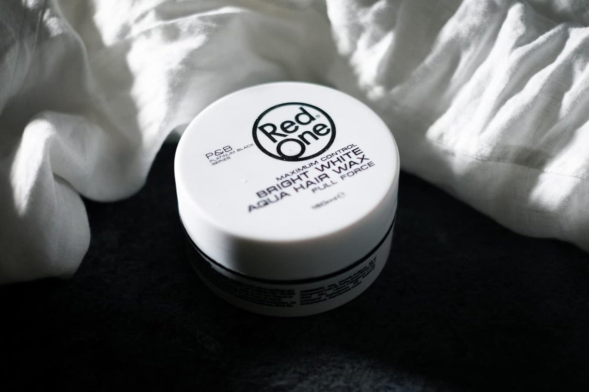 3 x RedOne White Aqua Hair Styling Wax Full Force | 150 ml | Red One Wax