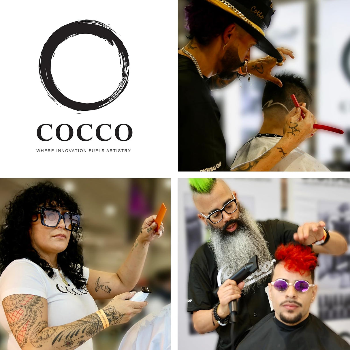 Cocco Veloce Pro Hair Clipper – Matte Grey Professional Cordless