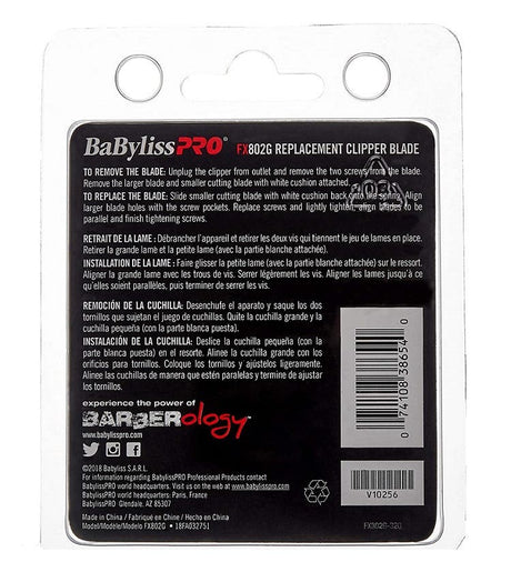 BaBylissPRO GoldFX Clipper Replacement Blade - FX802G