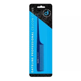 Dateline Professional Blue Celcon Regular Plastic Tail Comb Precision