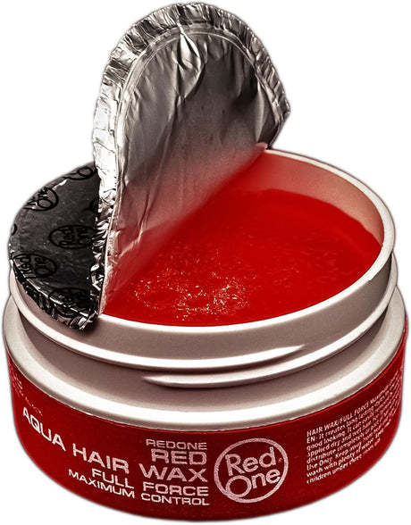 6x RedOne Red Hairstyling Wax full force Red One 150ml