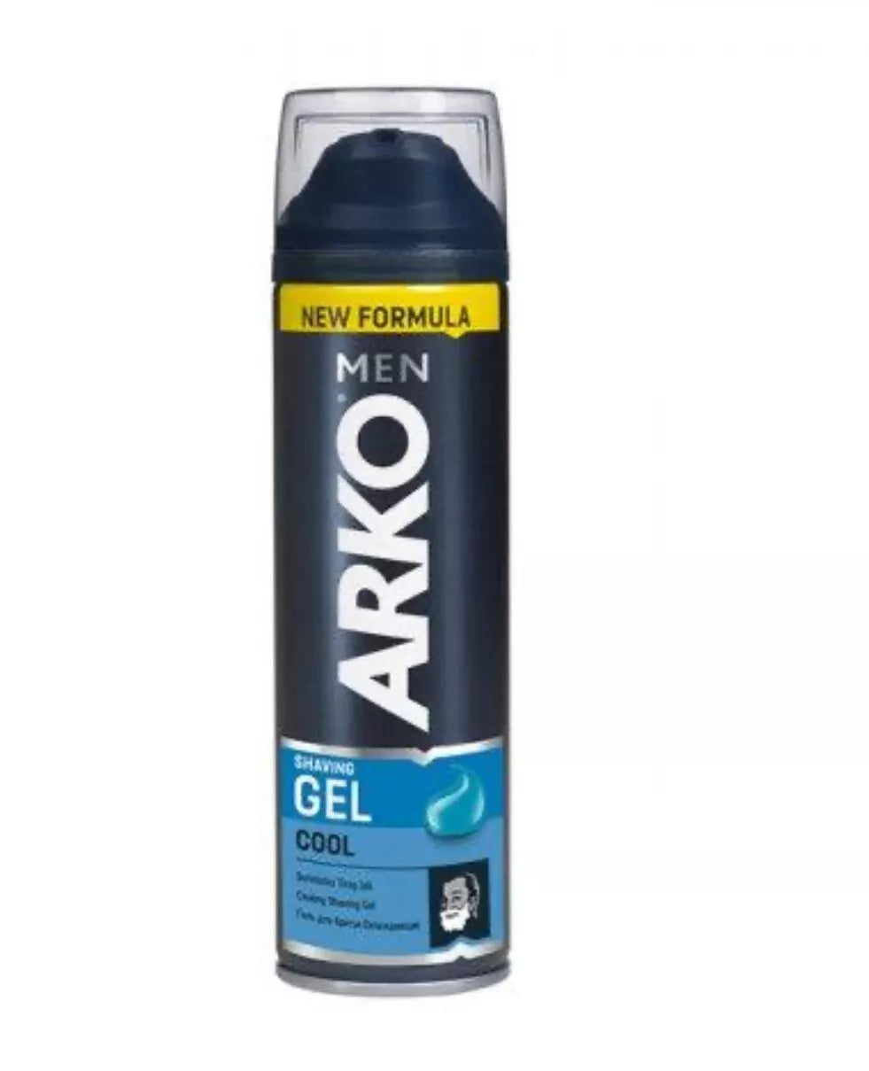 Arko Cool Shaving Gel performance Infused Shave Gel