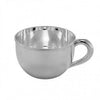 Professional Stainless Steel Shaving Bowl with Handle for Wet Shaving