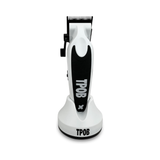 TPOB White X Deluxe Clipper with Rubber Grip – Professional Hair Clipper for Barbers NBHS