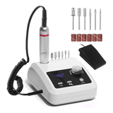 CozyZen 45,000 RPM Professional Electric Nail Drill Machine – White NBHS