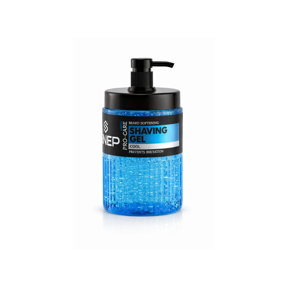 SINEP Pro-Care Cool Shaving Gel 1000ml – Professional Barber Shave Gel