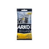 Arko Men Regular 2 Twin Blade Razors 3 Pack – Disposable Shavers