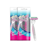 Arko Soft Touch Women’s Razor 2Pack – Smooth & Gentle Shave