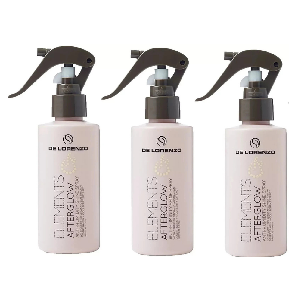 3x De Lorenzo Elements Afterglow Anti-Humidity & Shine 150ml