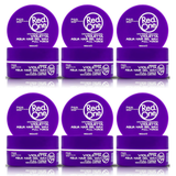 6x RedOne Purple Hairstyling Wax full force Red One 150ml