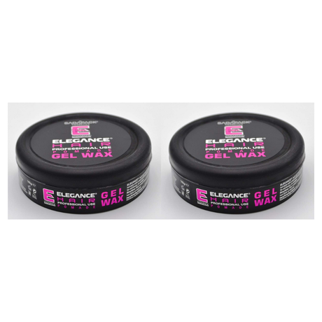 3x Elegance Hair Gel Wax – 140g Pink for Strong Hold & Natural Shine