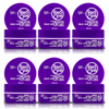 6x RedOne Purple Hairstyling Wax full force Red One 150ml