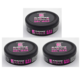 3x Elegance Hair Gel Wax – 140g Pink for Strong Hold & Natural Shine