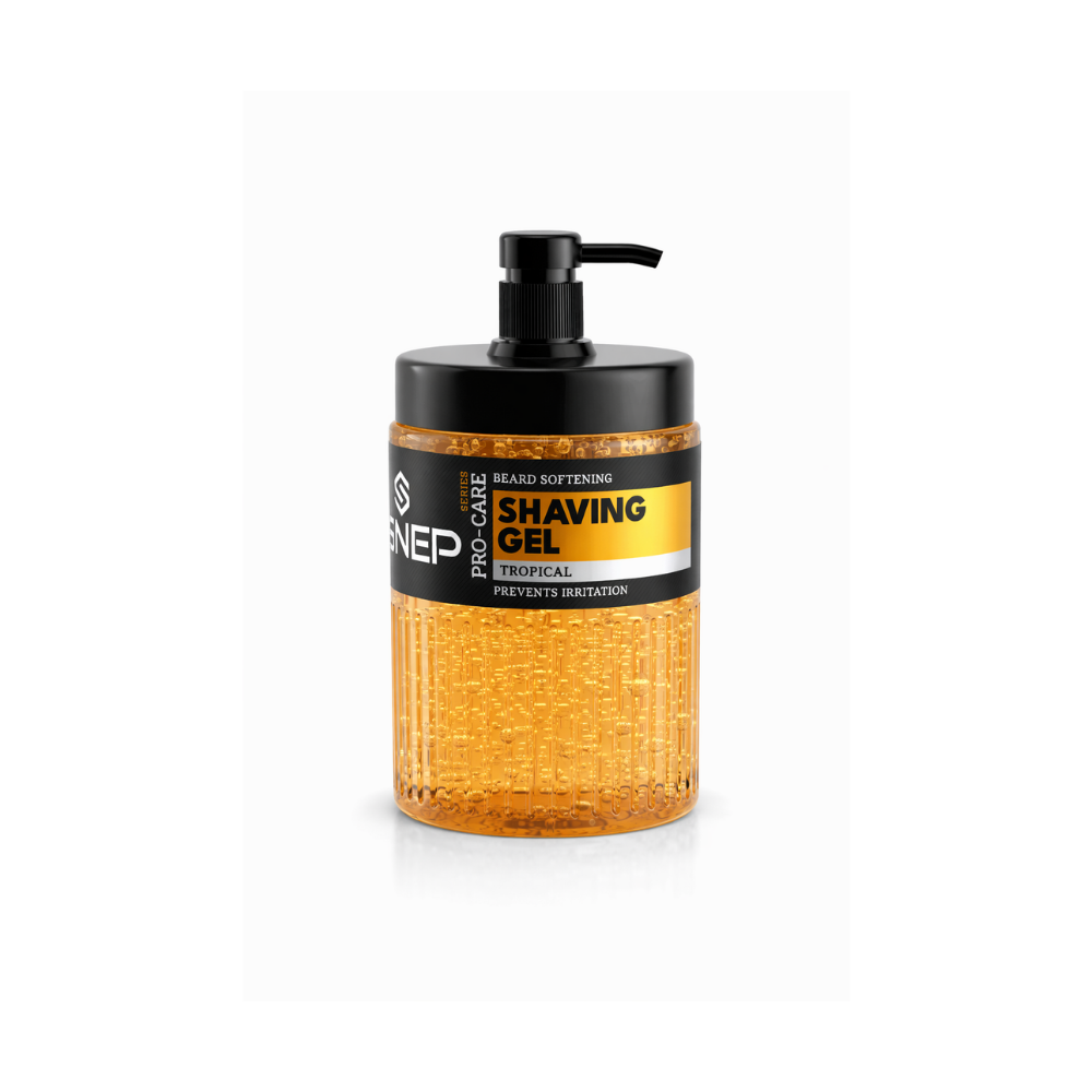 SINEP Pro-Care Tropical Shaving Gel 1000ml – Professional Barber Shave Gel