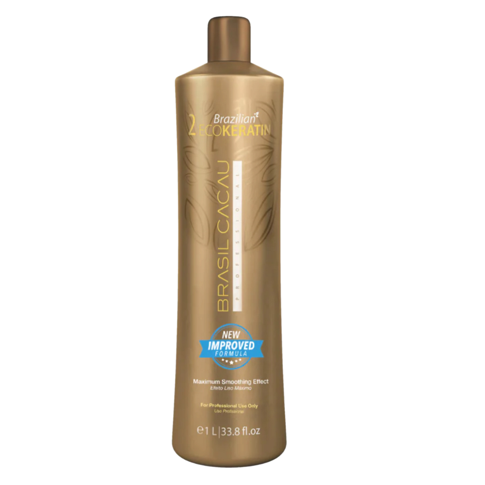 Brasil Cacau 1L Eco Keratin Treatment Dry Frizzy Hair (step2)