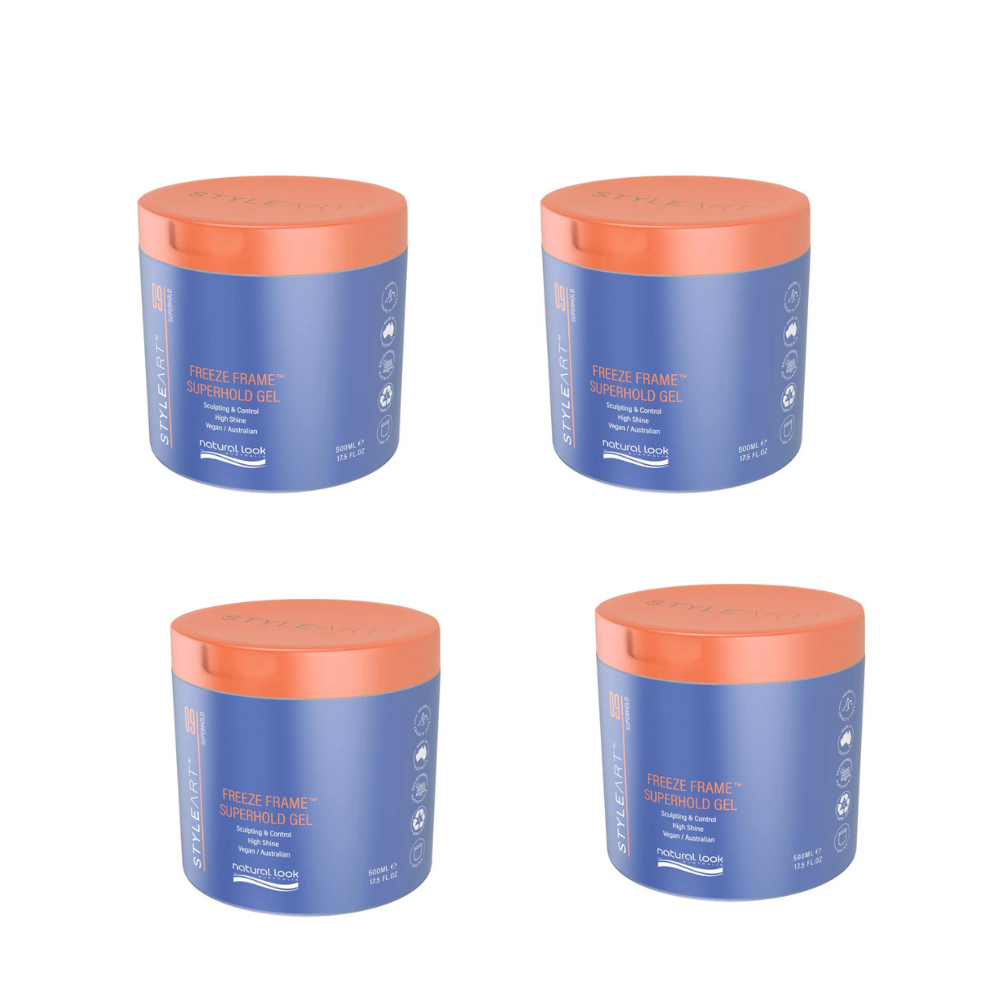 4x Natural Look Freeze Frame 500 G